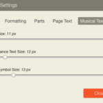 Noteflight Musical Text