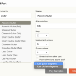 Guitar and Ukulele Chord Diagrams